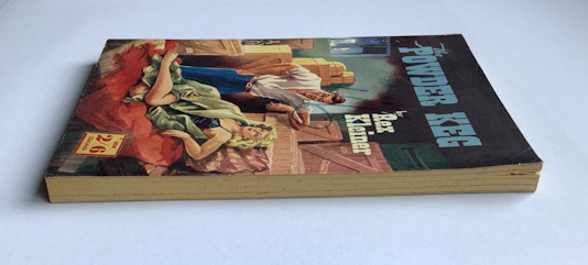 THE POWDER KEG British Pulp fiction book 1950s